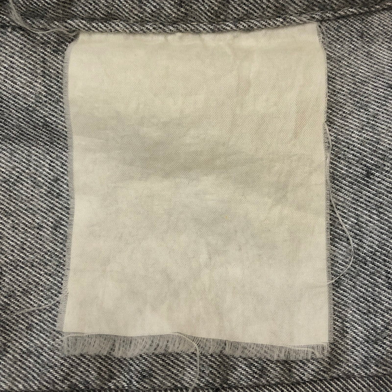 【中古品】【メンズ】 and wander アンドワンダー DRY OXFORD COLLARLESS SHIRT ドライ オックス カラーレス シャツ 長袖 トップス 144-250829-KS-06-tei サイズ：表記無し カラー：グレー 万代Net店