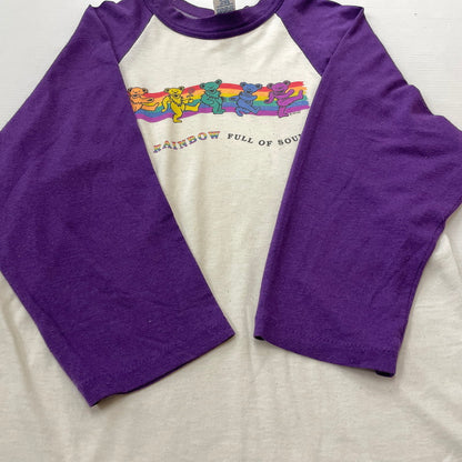 【現状渡し品】【メンズ】 SOFFE ソフィー SHIRTS 90’s GRATEFUL DEAD TEE シャツ 90年代 グレイトフル デッド Tシャツ 長袖 トップス 145-260731-sa-02-tei サイズ：S カラー：パープル 万代Net店