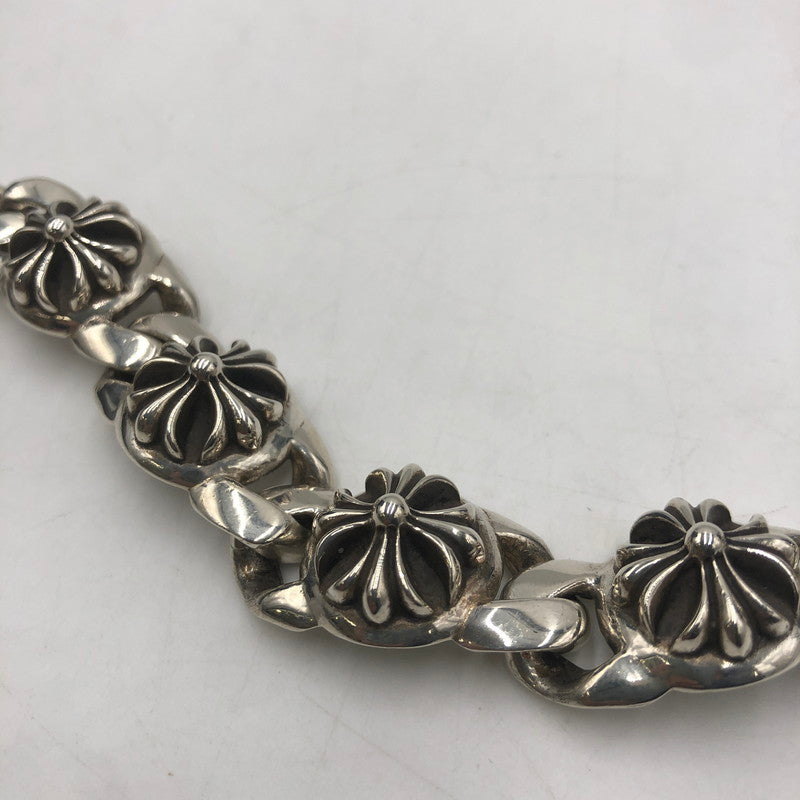 【中古品】【メンズ】 CHROME HEARTS クロムハーツ 6LINK CROSS BALL BRACELET シックスリンク クロスボール ブレスレット アクセサリー シルバーアクセサリー 190-250904-KS-10-tei カラー：シルバー 万代Net店