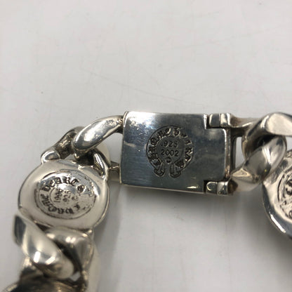 【中古品】【メンズ】 CHROME HEARTS クロムハーツ 6LINK CROSS BALL BRACELET シックスリンク クロスボール ブレスレット アクセサリー シルバーアクセサリー 190-250904-KS-10-tei カラー：シルバー 万代Net店
