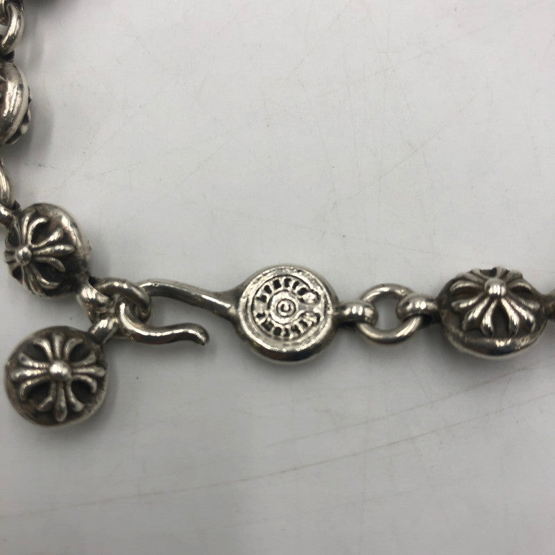 【中古品】【メンズ】 CHROME HEARTS クロムハーツ 1B TNY CHAIN CROSS NECKLACE ワンボール タイニー チェイン クロス ネックレス アクセサリー 190-250904-KS-12-tei カラー：シルバー 万代Net店