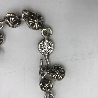 【中古品】【メンズ】 CHROME HEARTS クロムハーツ 1B TNY CHAIN CROSS NECKLACE ワンボール タイニー チェイン クロス ネックレス アクセサリー 190-250904-KS-12-tei カラー：シルバー 万代Net店