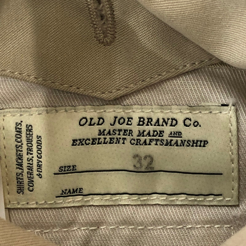 【中古品】【メンズ】 OLD JOE オールドジョー DOUBLE-PLEATED BUGS TROUSER PANTS 241OJ-PT26 ダブルプリーツ バグズ トラウザー パンツ ボトムス 158-250915-ts-28-tei サイズ：32 カラー：ベージュ 万代Net店