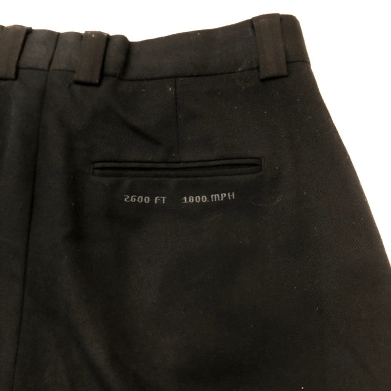 【中古品】【メンズ】 JADED LONDON ジェイデッドロンドン × matrix マトリックス 別注 コラボ LOOSE FIT SLACKS PANTS ルーズ フィット スラックスパンツ ボトムス 152-250915-ts-14-tei サイズ：28 カラー：ブラック 万代Net店