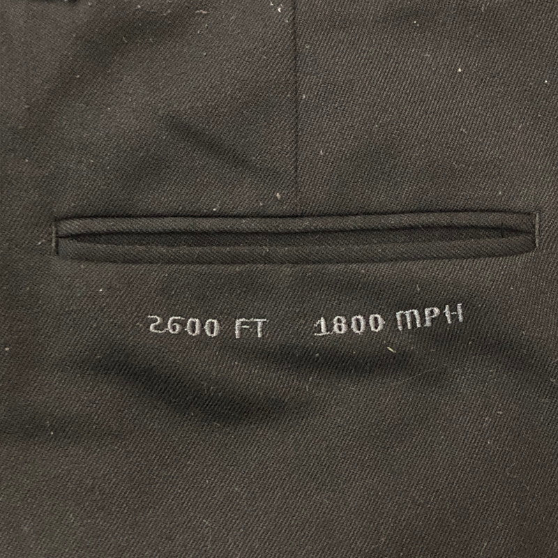 【中古品】【メンズ】 JADED LONDON ジェイデッドロンドン × matrix マトリックス 別注 コラボ LOOSE FIT SLACKS PANTS ルーズ フィット スラックスパンツ ボトムス 152-250915-ts-14-tei サイズ：28 カラー：ブラック 万代Net店