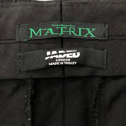 【中古品】【メンズ】 JADED LONDON ジェイデッドロンドン × matrix マトリックス 別注 コラボ LOOSE FIT SLACKS PANTS ルーズ フィット スラックスパンツ ボトムス 152-250915-ts-14-tei サイズ：28 カラー：ブラック 万代Net店