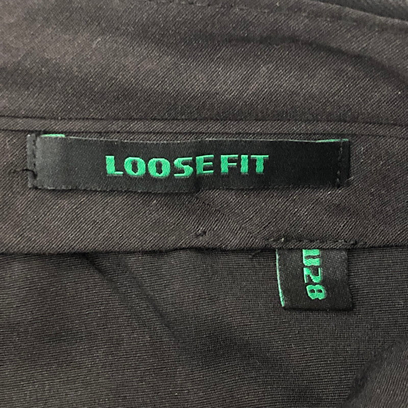 【中古品】【メンズ】 JADED LONDON ジェイデッドロンドン × matrix マトリックス 別注 コラボ LOOSE FIT SLACKS PANTS ルーズ フィット スラックスパンツ ボトムス 152-250915-ts-14-tei サイズ：28 カラー：ブラック 万代Net店
