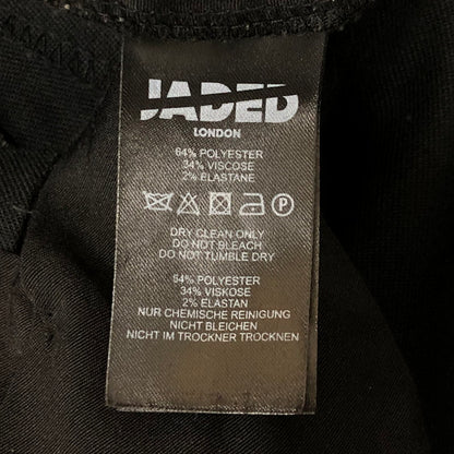 【中古品】【メンズ】 JADED LONDON ジェイデッドロンドン × matrix マトリックス 別注 コラボ LOOSE FIT SLACKS PANTS ルーズ フィット スラックスパンツ ボトムス 152-250915-ts-14-tei サイズ：28 カラー：ブラック 万代Net店