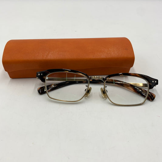 【中古品】【メンズ】 KANEKO OPTICAL カネコオプティカル GLASSES T-252-RDS グラシズ 金子眼鏡 恒眸作 眼鏡 アイウェア アクセサリー 度入り 203-251026-yy-05-tei サイズ：表記サイズなし カラー：ゴールド 万代Net店