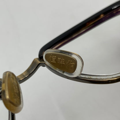 【中古品】【メンズ】 KANEKO OPTICAL カネコオプティカル GLASSES T-252-RDS グラシズ 金子眼鏡 恒眸作 眼鏡 アイウェア アクセサリー 度入り 203-251026-yy-05-tei サイズ：表記サイズなし カラー：ゴールド 万代Net店