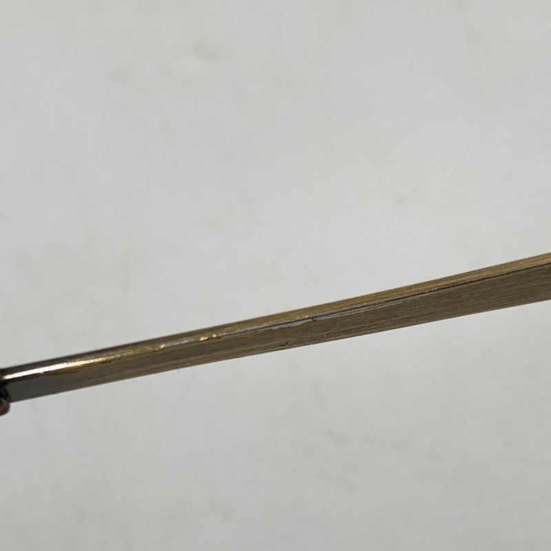 【中古品】【メンズ】 KANEKO OPTICAL カネコオプティカル GLASSES T-252-RDS グラシズ 金子眼鏡 恒眸作 眼鏡 アイウェア アクセサリー 度入り 203-251026-yy-05-tei サイズ：表記サイズなし カラー：ゴールド 万代Net店
