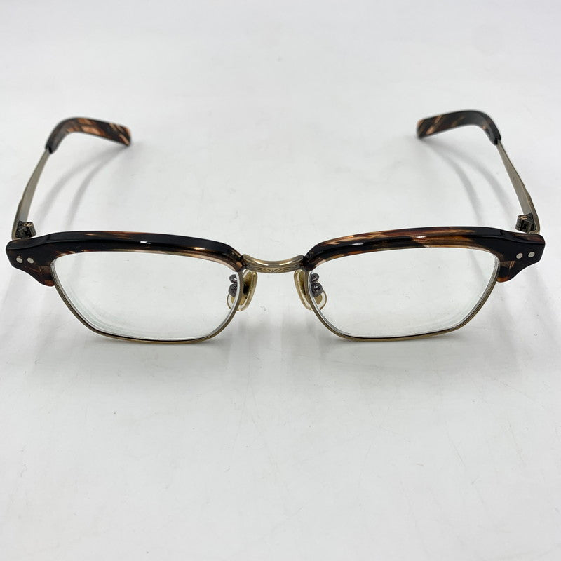 【中古品】【メンズ】 KANEKO OPTICAL カネコオプティカル GLASSES T-252-RDS グラシズ 金子眼鏡 恒眸作 眼鏡 アイウェア アクセサリー 度入り 203-251026-yy-05-tei サイズ：表記サイズなし カラー：ゴールド 万代Net店