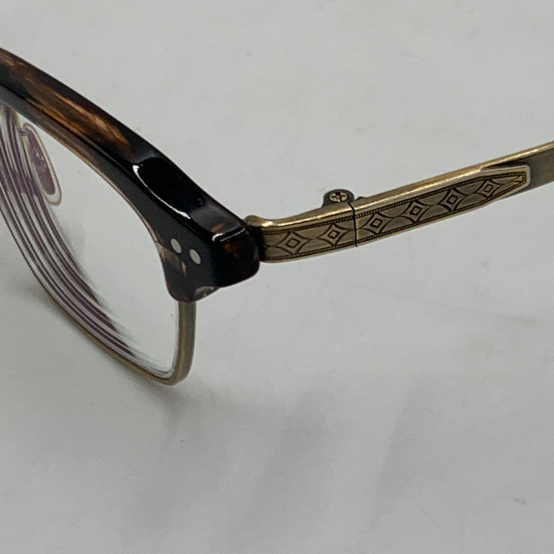 【中古品】【メンズ】 KANEKO OPTICAL カネコオプティカル GLASSES T-252-RDS グラシズ 金子眼鏡 恒眸作 眼鏡 アイウェア アクセサリー 度入り 203-251026-yy-05-tei サイズ：表記サイズなし カラー：ゴールド 万代Net店