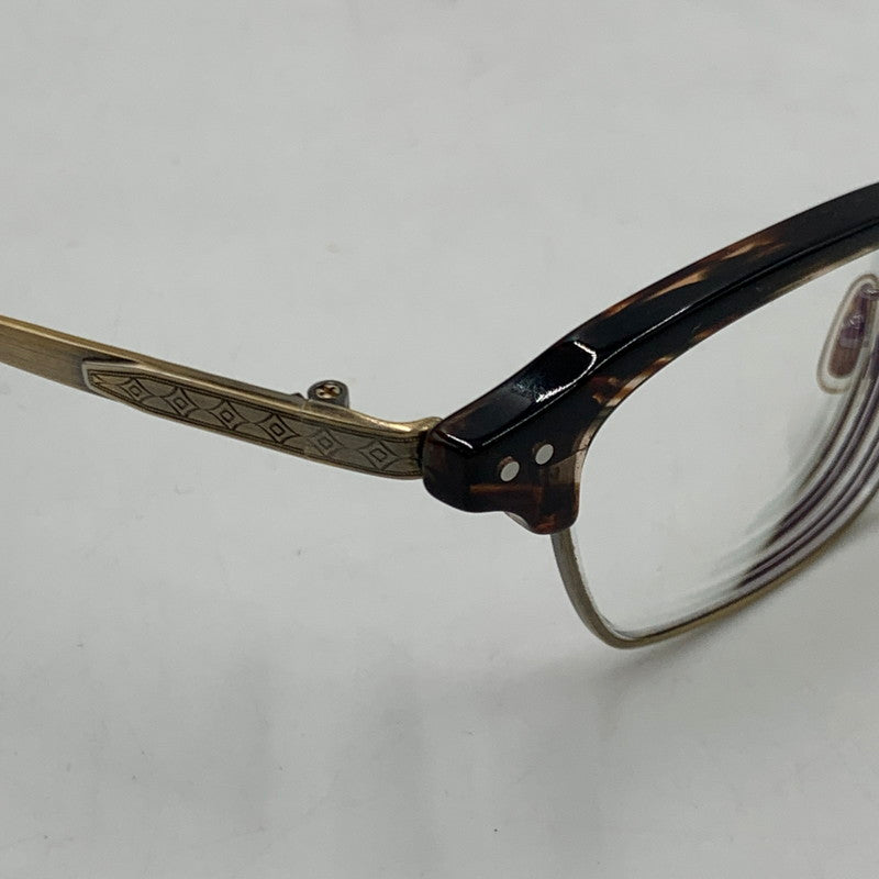 【中古品】【メンズ】 KANEKO OPTICAL カネコオプティカル GLASSES T-252-RDS グラシズ 金子眼鏡 恒眸作 眼鏡 アイウェア アクセサリー 度入り 203-251026-yy-05-tei サイズ：表記サイズなし カラー：ゴールド 万代Net店
