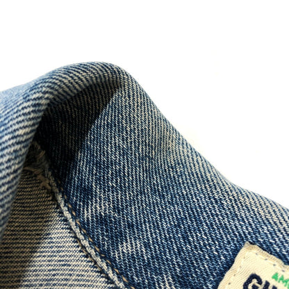 【中古品】【メンズ】 GUESS JEANS ゲスジーンズ 90’s DENIM JACKET 10807 90年代 デニムジャケット アウター Gジャン 無地 147-250914-ts-26-tei サイズ：XL カラー：インディゴ 万代Net店