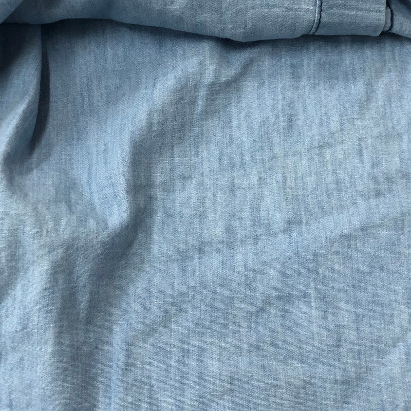 【中古品】【メンズ】 WTAPS ダブルタップス CB/LS/COTTON. CHAMBRAY 242WVDT-SHM02 CB ロングスリーブ コットン シャンブレー 長袖 トップス 142-250831-ks-07-fuz サイズ：03 カラー：ブルー 万代Net店