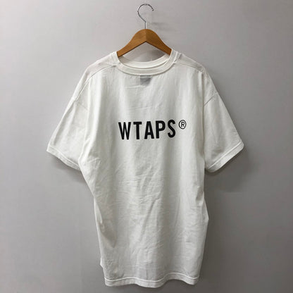 【中古品】【メンズ】 WTAPS ダブルタップス 25SS TSSC/SS/COTTON 251ATDT-STM04S TSSC ショートスリーブ コットン 半袖 トップス 142-250831-KS-08-tei サイズ：03 カラー：ホワイト 万代Net店