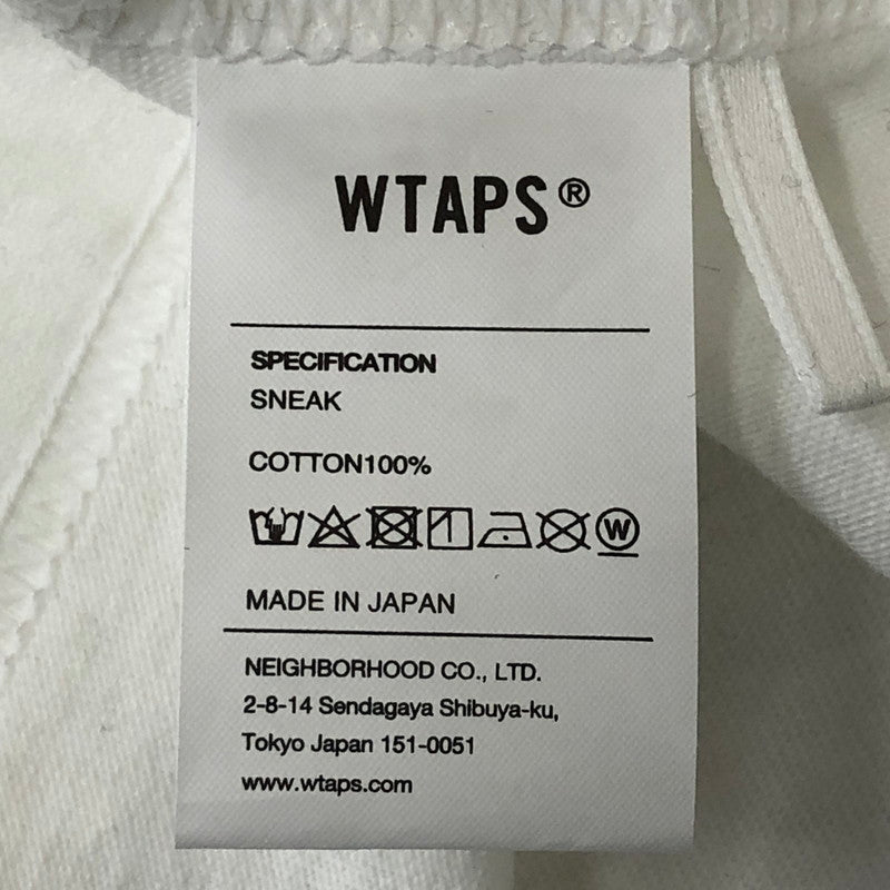 【中古品】【メンズ】 WTAPS ダブルタップス 25SS TSSC/SS/COTTON 251ATDT-STM04S TSSC ショートスリーブ コットン 半袖 トップス 142-250831-KS-08-tei サイズ：03 カラー：ホワイト 万代Net店