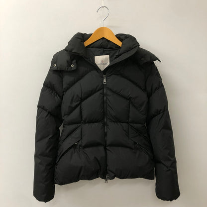【中古品】【レディース】 MONCLER モンクレール ALOES GIUBBOTTO DOWN JACKET F20931A54600 C0068 アロエ ジュボット ダウンジャケット アウター 170-250903-yo-15-tei サイズ：00 カラー：ブラック 万代Net店