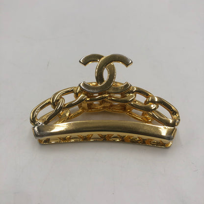 【中古品】【レディース】 CHANEL シャネル ココマーク ヘアークリップ 98P 髪留め ヘアアクセサリー 髪飾り 182-250904-KS-09-tei カラー：ゴールド 万代Net店