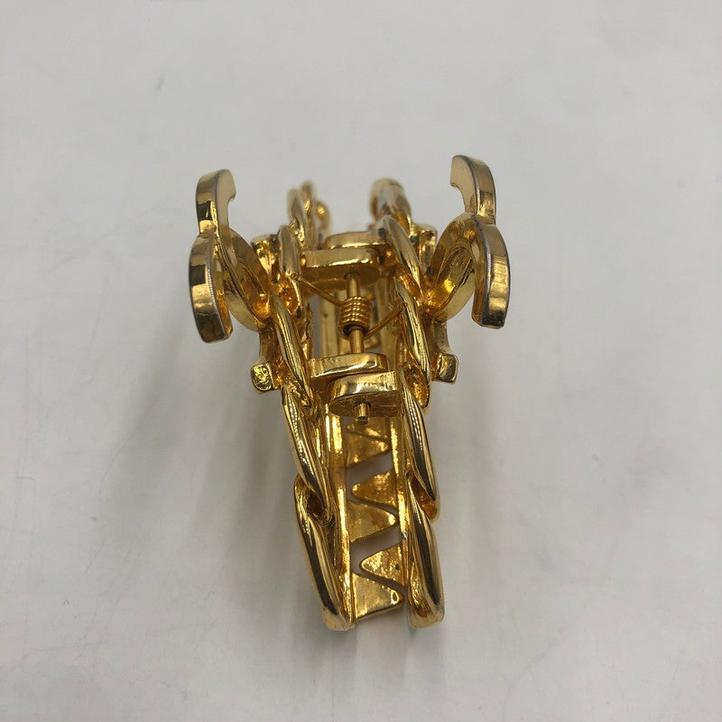 【中古品】【レディース】 CHANEL シャネル ココマーク ヘアークリップ 98P 髪留め ヘアアクセサリー 髪飾り 182-250904-KS-09-tei カラー：ゴールド 万代Net店