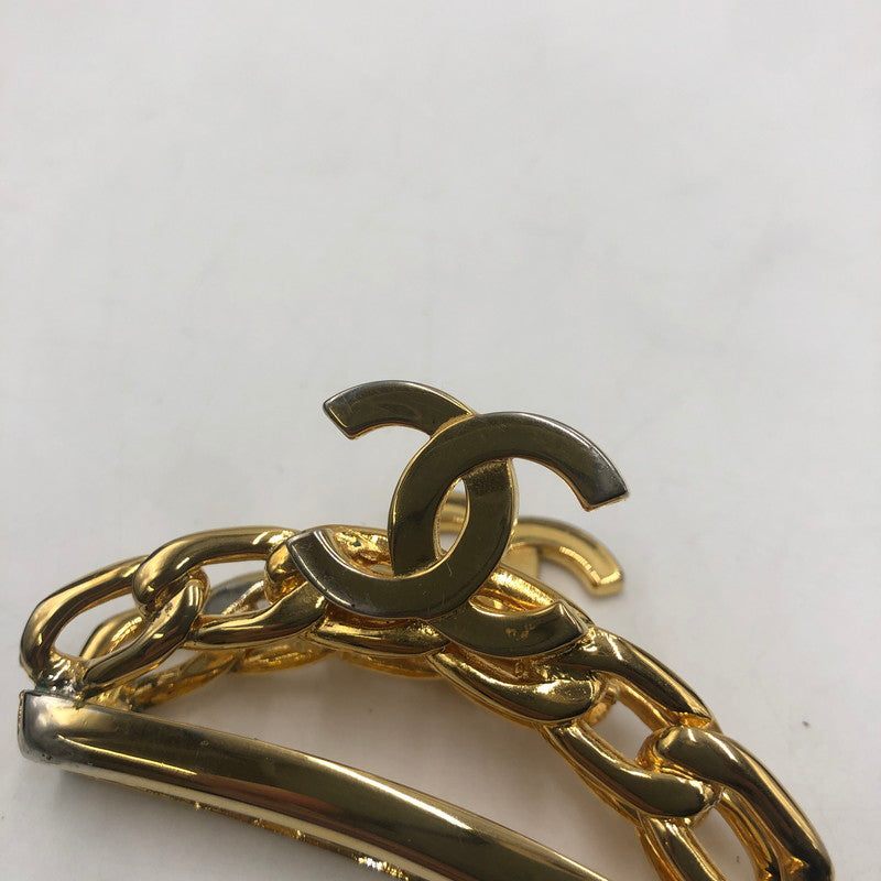 【中古品】【レディース】 CHANEL シャネル ココマーク ヘアークリップ 98P 髪留め ヘアアクセサリー 髪飾り 182-250904-KS-09-tei カラー：ゴールド 万代Net店
