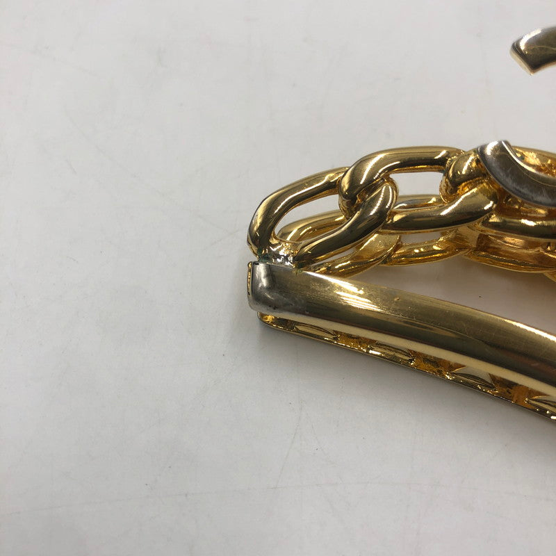 【中古品】【レディース】 CHANEL シャネル ココマーク ヘアークリップ 98P 髪留め ヘアアクセサリー 髪飾り 182-250904-KS-09-tei カラー：ゴールド 万代Net店