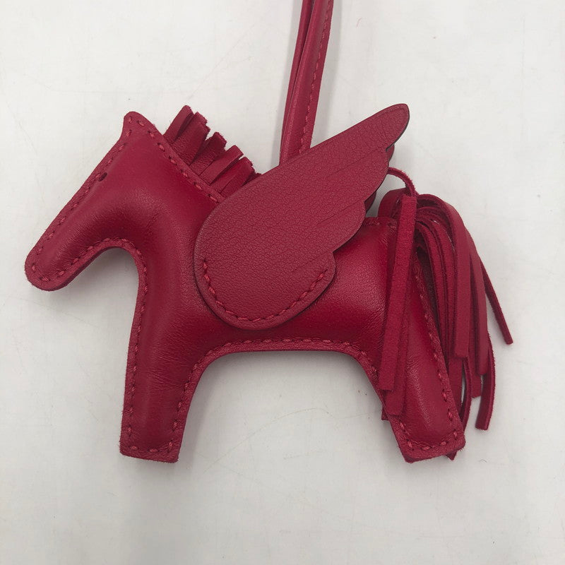 【中古品】【レディース】 HERMES エルメス バッグチャーム ロデオ ペガサス PM B刻印 アクセサリー 182-250904-KS-01-tei カラー：レッド 万代Net店
