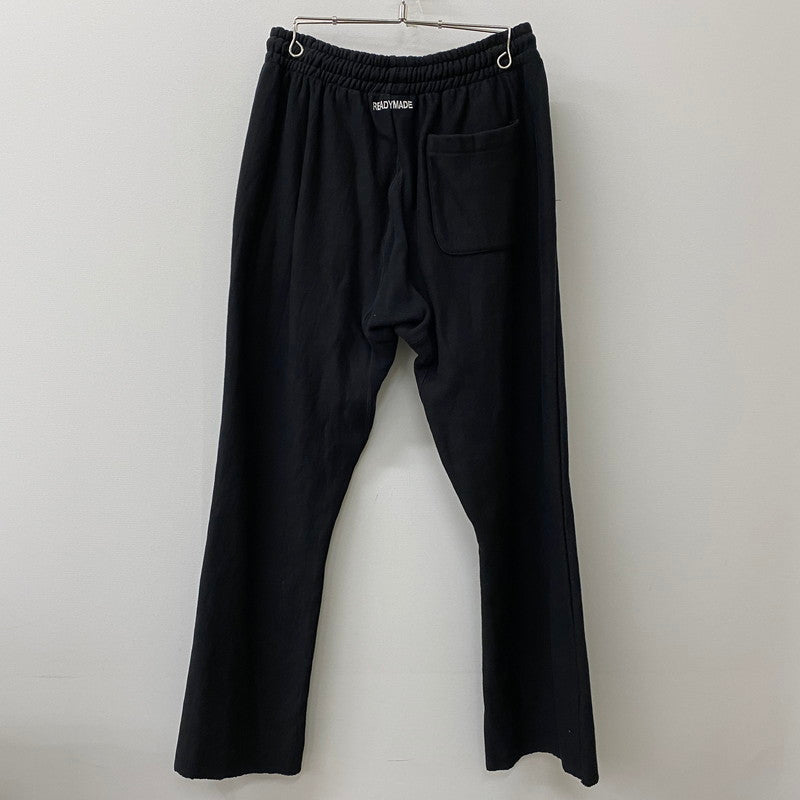 【中古品】【メンズ】 READYMADE レディメイド FLARE SWTPNT SMILE RE-CO-BK-00-00-248 フレア スウェットパンツ スマイル ボトムス 153-250830-ts-12-tei サイズ：S カラー：ブラック 万代Net店