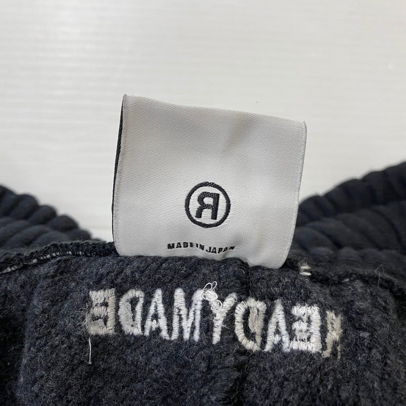 【中古品】【メンズ】 READYMADE レディメイド FLARE SWTPNT SMILE RE-CO-BK-00-00-248 フレア スウェットパンツ スマイル ボトムス 153-250830-ts-12-tei サイズ：S カラー：ブラック 万代Net店
