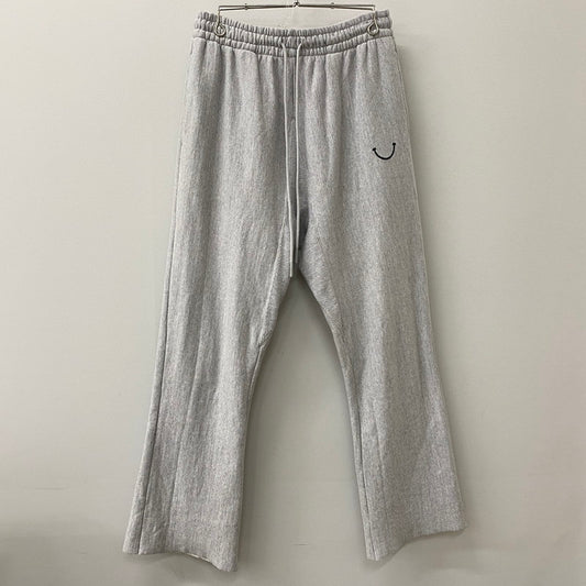 【中古品】【メンズ】 READYMADE レディメイド FLARE SWTPNT SMILE RE-CO-GY-00-00-248 フレア スウェットパンツ スマイル ボトムス 153-250830-ts-13-tei サイズ：S カラー：グレー 万代Net店
