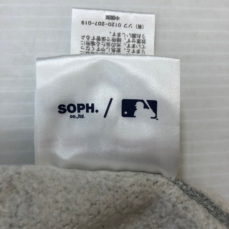 【中古品】【メンズ】 MLB TOUR TEAM CREWNECK SWEAT FCRB-212024 エムエルビー ツアー チーム クルーネック スウェット トップス トレーナー 142-250914-ts-15-fuzh サイズ：M カラー：グレー 万代Net店