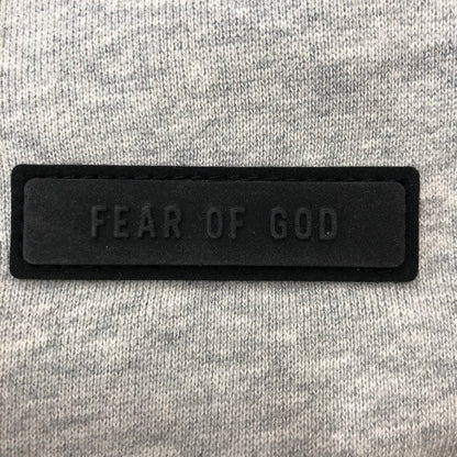 【中古品】【メンズ】 FEAR OF GOD ESSENTIALS フィアーオブゴッド エッセンシャルズ NYLON FLEECE HOODIE 202SP244316F ナイロン フリース フーディ トップス プルオーバーパーカー 142-250914-ts-16-tei サイズ：XS カラー：グレー 万代Net店