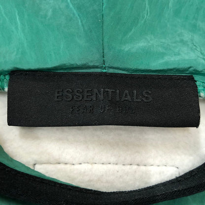 【中古品】【メンズ】 FEAR OF GOD ESSENTIALS フィアーオブゴッド エッセンシャルズ NYLON FLEECE HOODIE 202SP244316F ナイロン フリース フーディ トップス プルオーバーパーカー 142-250914-ts-16-tei サイズ：XS カラー：グレー 万代Net店