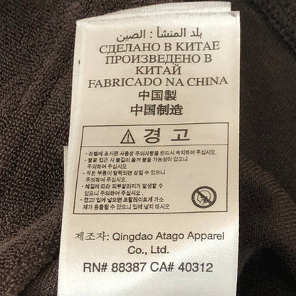 【中古品】【メンズ】 adidas アディダス × WALES BONNER ウェールズボナー 別注 コラボ TOWEL LONG SLEEVE SHIRT IB3251 タオルロングスリーブシャツ トップス 長袖 148-250905-ts-27-tei サイズ：L カラー：ダークブラウン 万代Net店