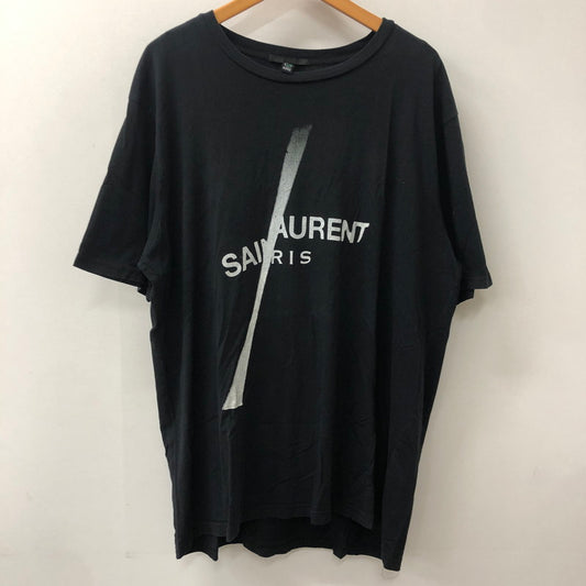 【中古品】【メンズ】 BLACK SCORE ブラックスコア SA SLASH S/S TEE セイントローレント スラッシュ ショートスリーブ Tシャツ トップス 半袖 142-250914-ts-08-tei サイズ：XXL カラー：ブラック 万代Net店