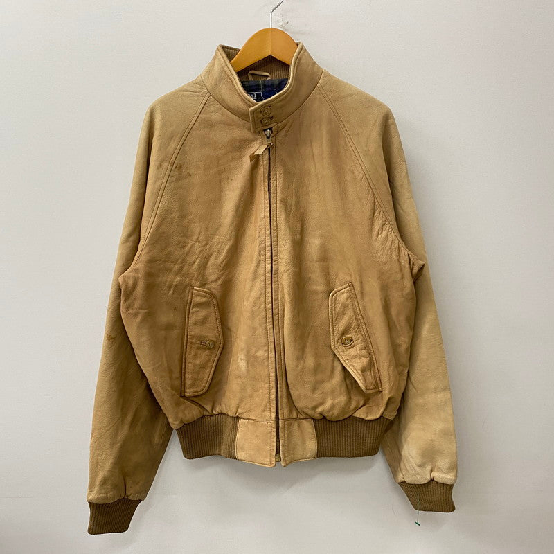 【現状渡し品】【メンズ】 RALPH LAUREN ラルフローレン 90’s LEATHER JACKET 90年代 レザージャケット アウター 本革 147-250830-ts-04-tei サイズ：L カラー：ベージュ 万代Net店