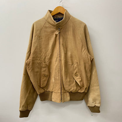 【現状渡し品】【メンズ】 RALPH LAUREN ラルフローレン 90’s LEATHER JACKET 90年代 レザージャケット アウター 本革 147-250830-ts-04-tei サイズ：L カラー：ベージュ 万代Net店