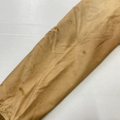 【現状渡し品】【メンズ】 RALPH LAUREN ラルフローレン 90’s LEATHER JACKET 90年代 レザージャケット アウター 本革 147-250830-ts-04-tei サイズ：L カラー：ベージュ 万代Net店