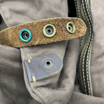 【現状渡し品】【メンズ/レディース】 RALPH LAUREN ラルフローレン BLACK WATCH PATTERN LEATHER TOTEBAG BACKPACK ブラックウォッチ柄 レザートートバッグ カバン リュック 188-250902-ts-09-tei カラー：グリーン 万代Net店