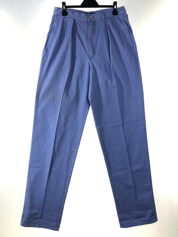 【中古品】【メンズ】 Polo by Ralph Lauren 90’S POLO CHINO ポロチノ コットンパンツ ボトムス 158-261002-AS-27-hon サイズ：33 カラー：ブルー系 万代Net店