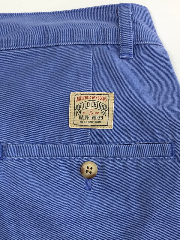 【中古品】【メンズ】 Polo by Ralph Lauren 90’S POLO CHINO ポロチノ コットンパンツ ボトムス 158-261002-AS-27-hon サイズ：33 カラー：ブルー系 万代Net店