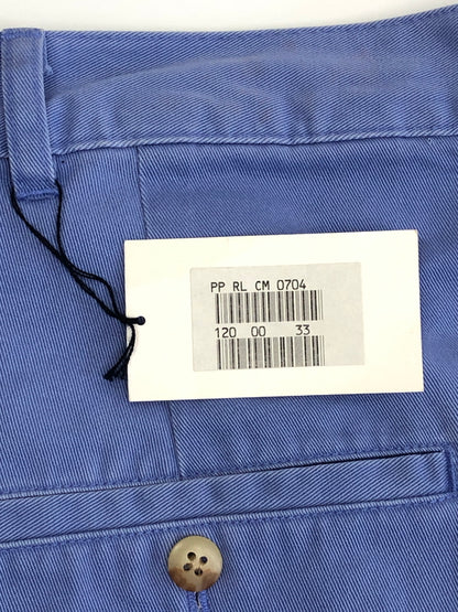 【中古品】【メンズ】 Polo by Ralph Lauren 90’S POLO CHINO ポロチノ コットンパンツ ボトムス 158-261002-AS-27-hon サイズ：33 カラー：ブルー系 万代Net店