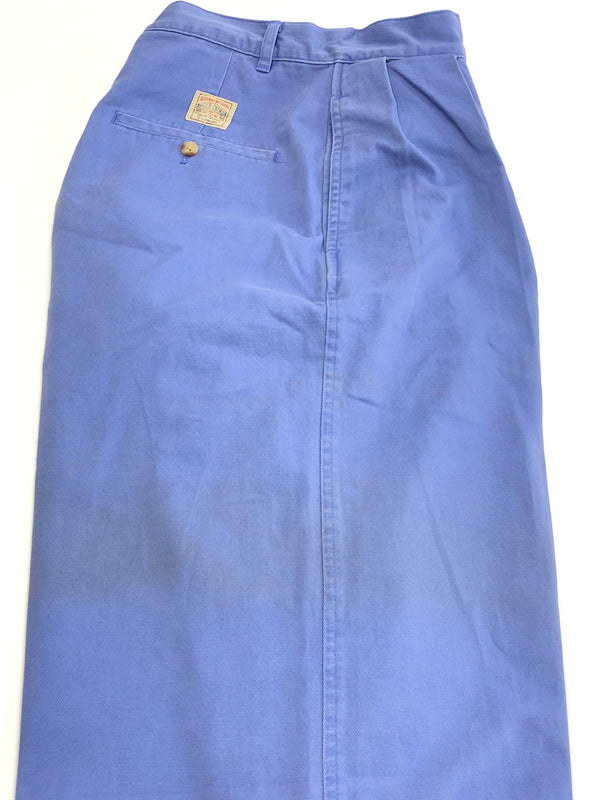【中古品】【メンズ】 Polo by Ralph Lauren 90’S POLO CHINO ポロチノ コットンパンツ ボトムス 158-261002-AS-27-hon サイズ：33 カラー：ブルー系 万代Net店