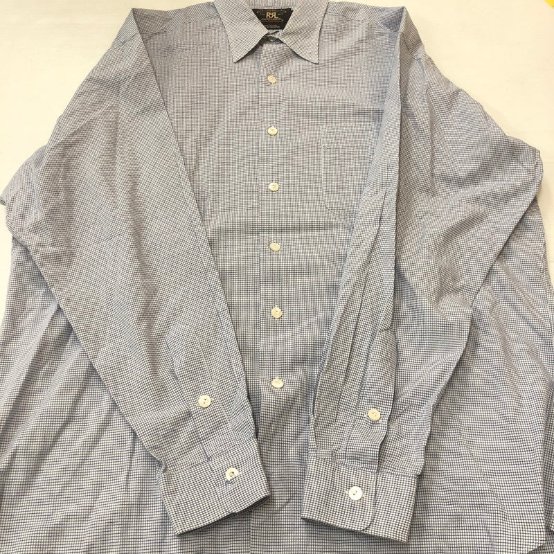 中古品】【メンズ】 RRL ダブルアールエル CHECK COTTON SHIRTS