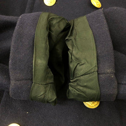 【中古品】【メンズ】 GERMAN ARMY ドイツ軍 WOOL P COAT ウール Pコート アウター ユーロミリタリー 145-250912-yo-19-tei サイズ：表記無し カラー：ブラック 万代Net店