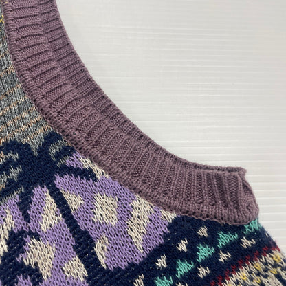 【中古品】【メンズ】 KAPITAL キャピタル COTTON LINEN VEST コットン リネン ベスト トップス 140-250912-yo-05-tei サイズ：3 カラー：マルチ 万代Net店