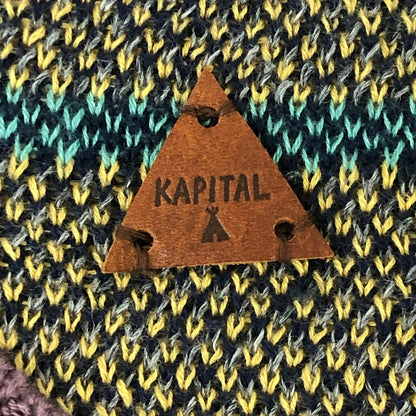 【中古品】【メンズ】 KAPITAL キャピタル COTTON LINEN VEST コットン リネン ベスト トップス 140-250912-yo-05-tei サイズ：3 カラー：マルチ 万代Net店