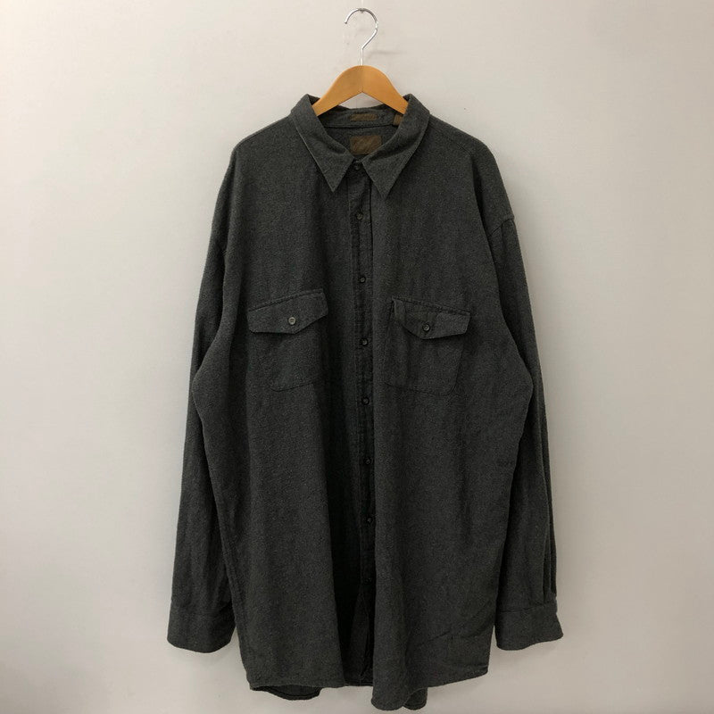【現状渡し品】【メンズ】 ST.JOHN'S BAY セントジョンズベイ 00’s CHAMOA CLOTH L/S SHIRT 00年代 シャモアクロス ロングスリーブ シャツ 長袖 トップス 145-250912-yo-12-tei サイズ：3XL カラー：グレー 万代Net店