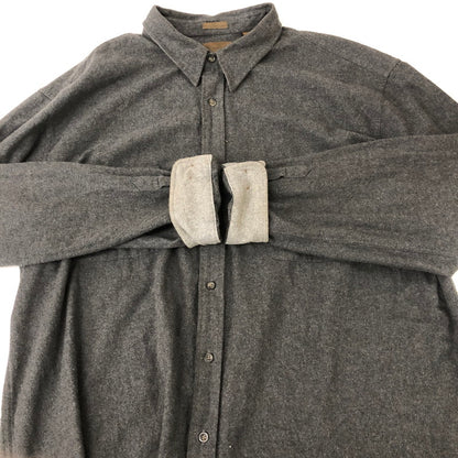 【現状渡し品】【メンズ】 ST.JOHN'S BAY セントジョンズベイ 00’s CHAMOA CLOTH L/S SHIRT 00年代 シャモアクロス ロングスリーブ シャツ 長袖 トップス 145-250912-yo-12-tei サイズ：3XL カラー：グレー 万代Net店
